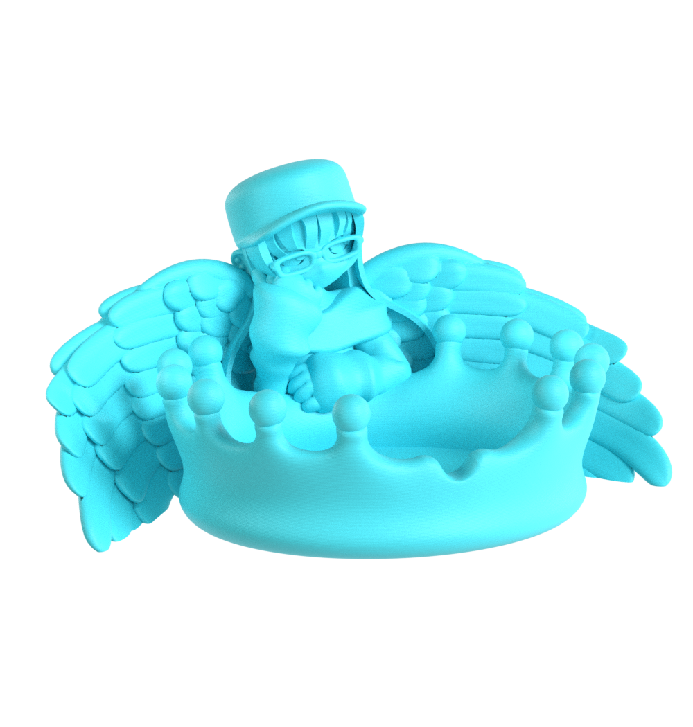 Tsubasa Key Tray (Light Blue)