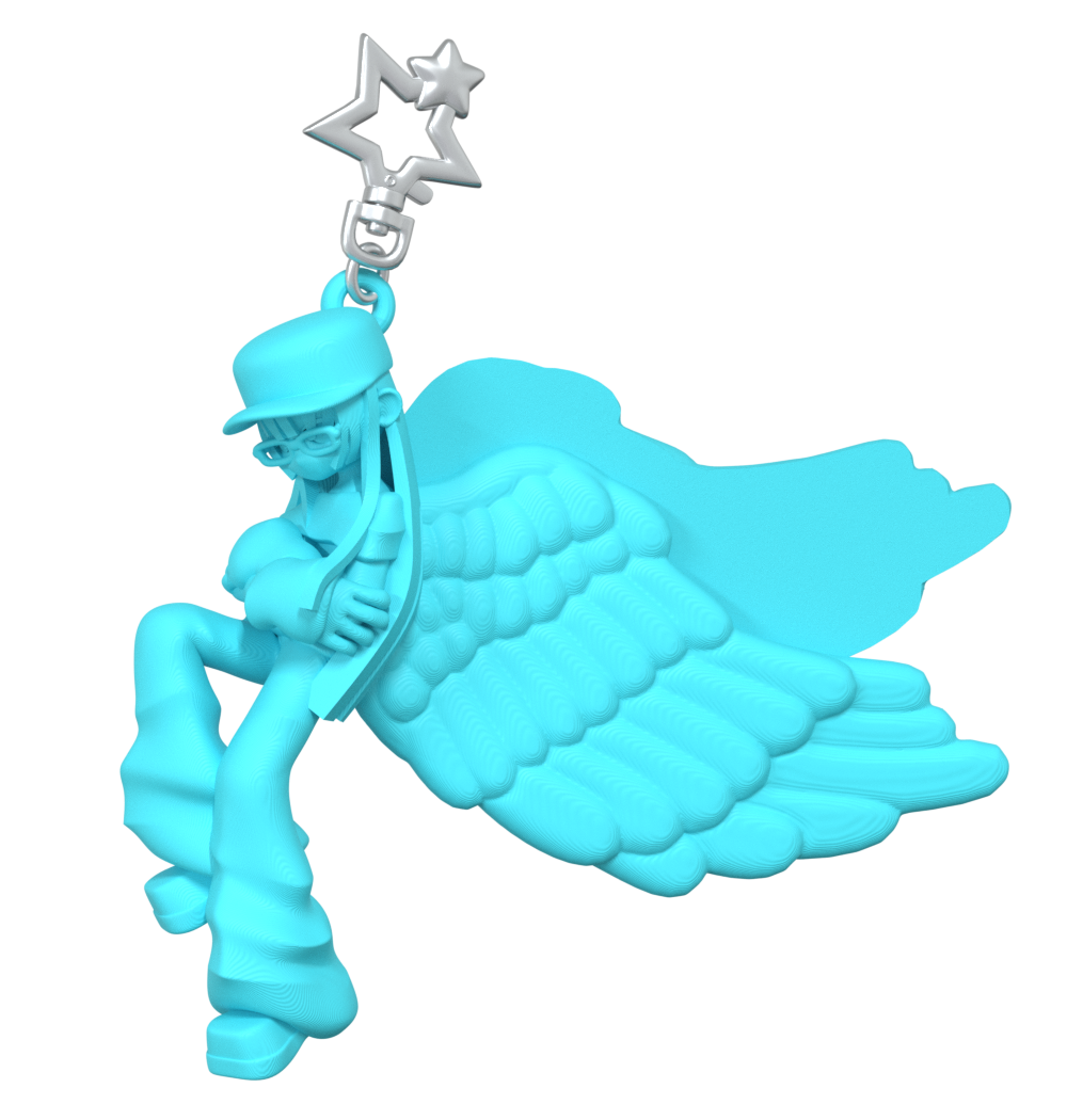 Tsubasa Charm (light blue)